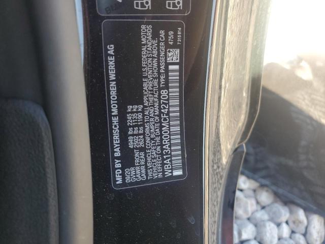 2021 BMW M440XI WBA13AR00MCF42708
