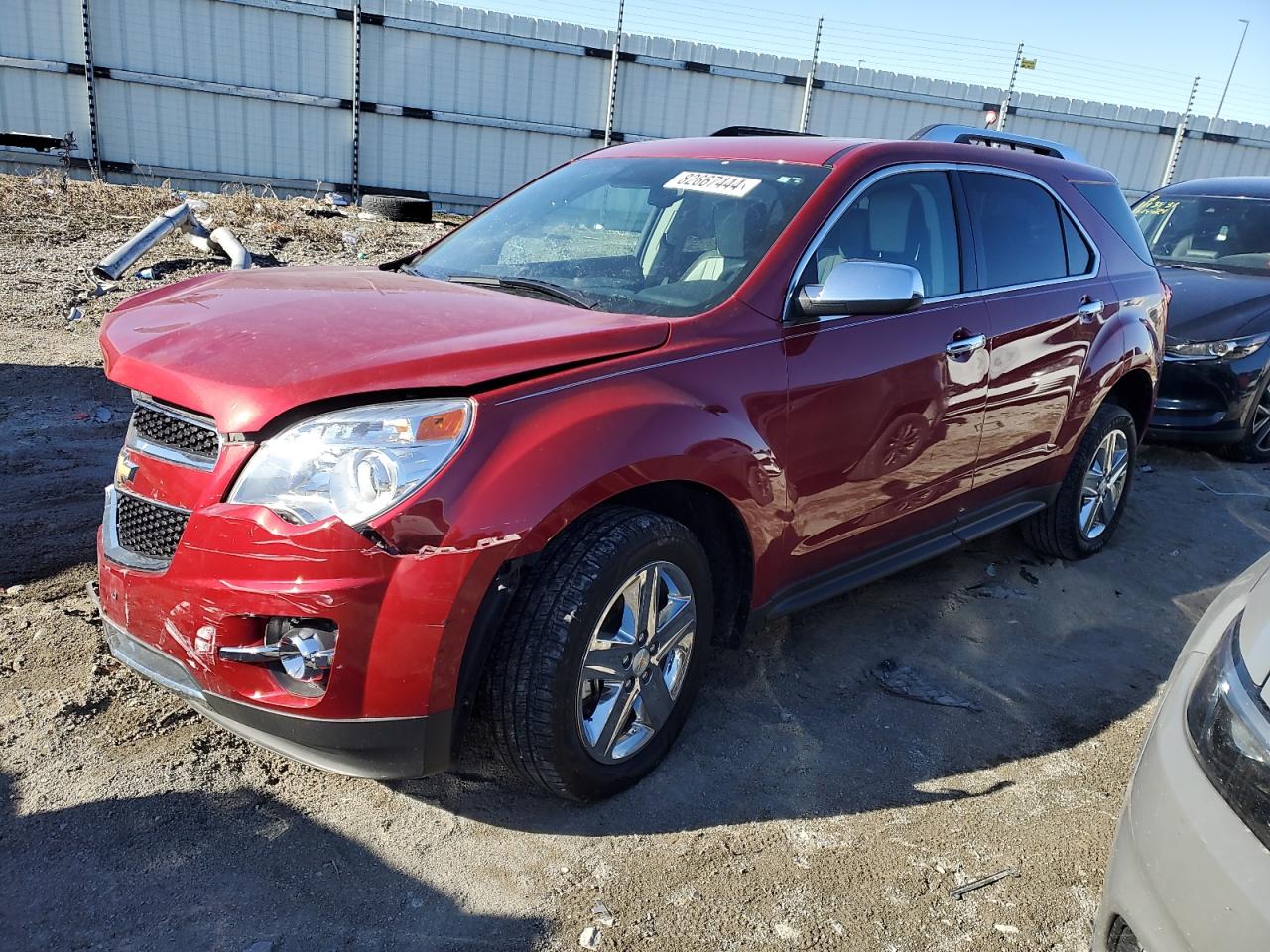 Lot #3029706097 2015 CHEVROLET EQUINOX LT