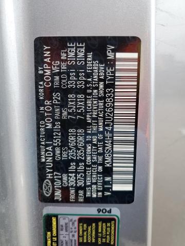 2018 HYUNDAI SANTA FE S - KM8SM4HF4JU269833