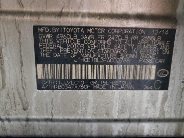 2015 LEXUS GS 350 - JTHCE1BL3FA002788