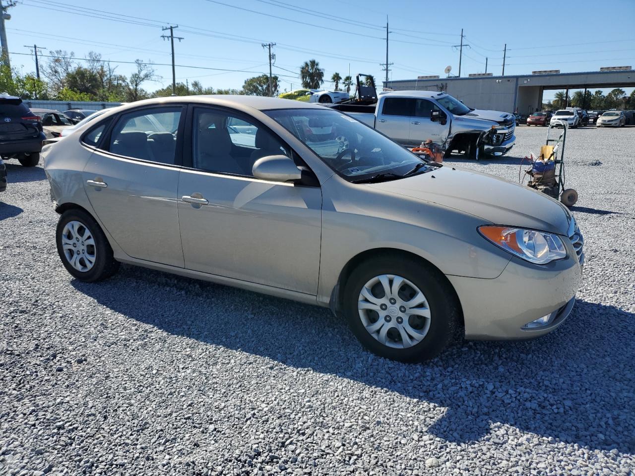 Lot #3028507920 2010 HYUNDAI ELANTRA BL