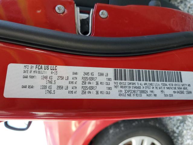 2015 DODGE JOURNEY SE 3C4PDCAB1FT688624
