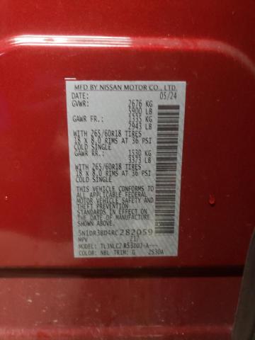 2024 NISSAN PATHFINDER - 5N1DR3BD4RC282059