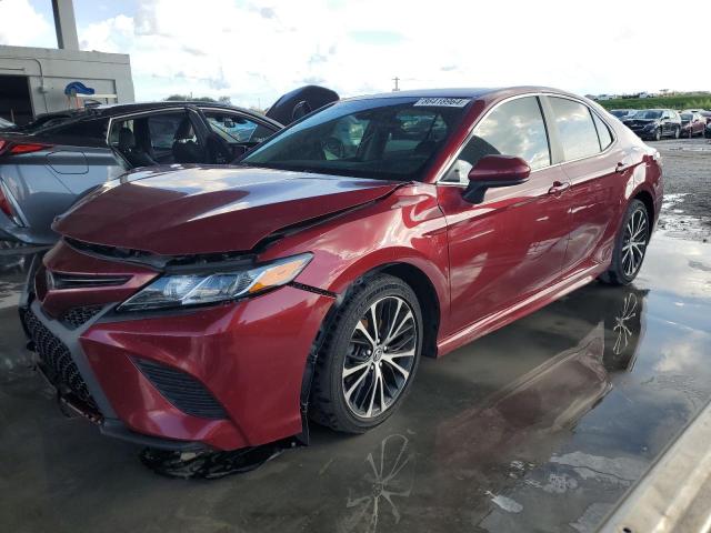 TOYOTA CAMRY L 2018 red  gas 4T1B11HK1JU627569 photo #1