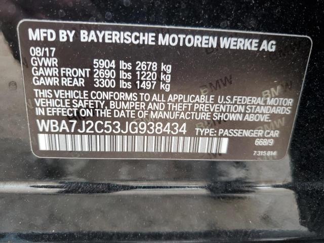 2018 BMW 740 XE WBA7J2C53JG938434