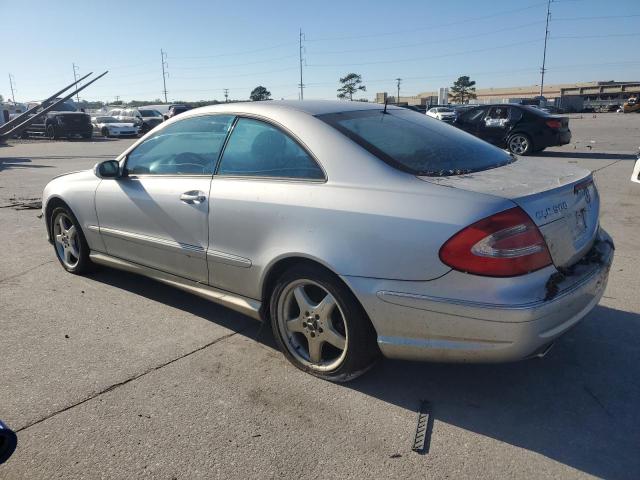 MERCEDES-BENZ CLK 500 2004 silver coupe gas WDBTJ75J34F096888 photo #3