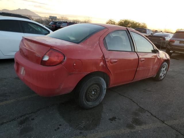 DODGE NEON 2002 red  gas 1B3ES26C22D520419 photo #4