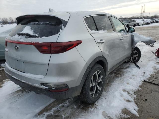 KIA SPORTAGE L 2020 silver  gas KNDPM3AC8L7757284 photo #4