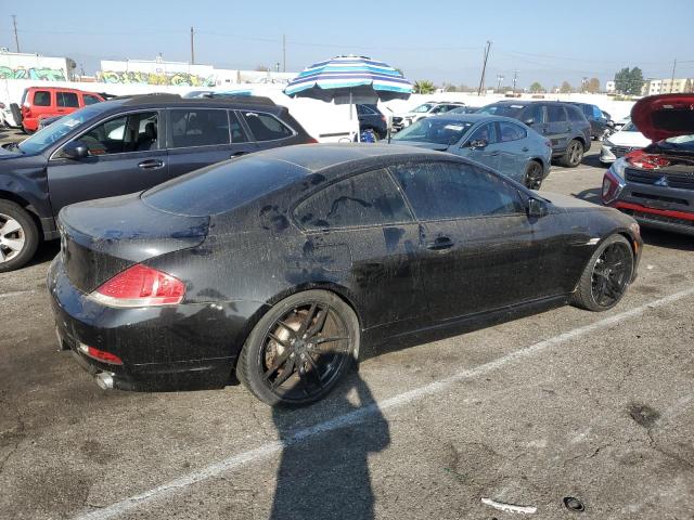 BMW 650 I 2007 black  gas WBAEH13517CR51826 photo #4