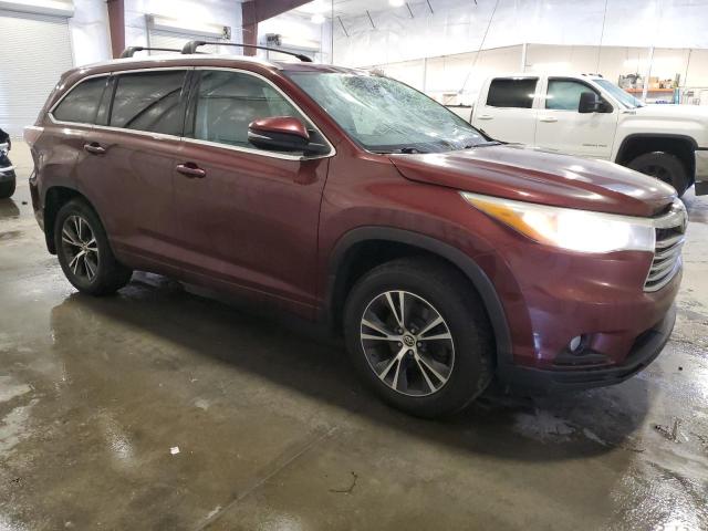 2016 TOYOTA HIGHLANDER - 5TDJKRFHXGS226733