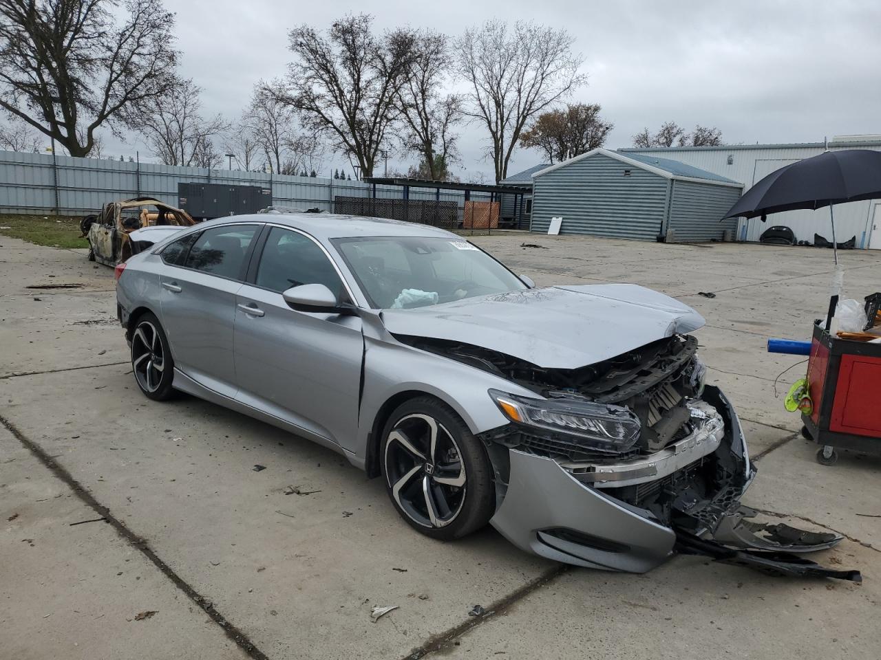 Lot #3041743427 2018 HONDA ACCORD SPO