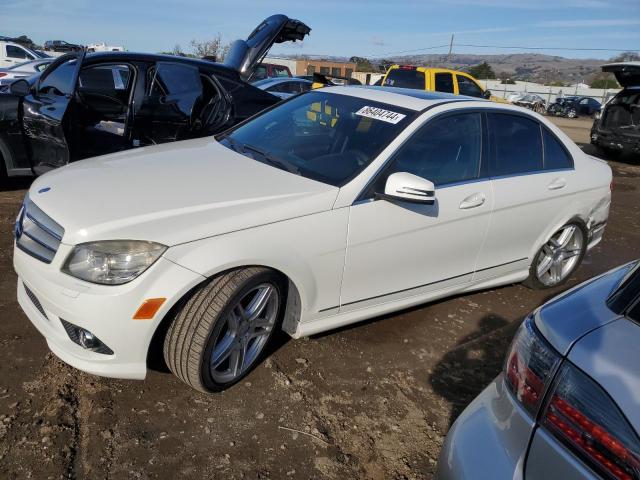 MERCEDES-BENZ C 350 2010 white  gas WDDGF5GB6AR088816 photo #1