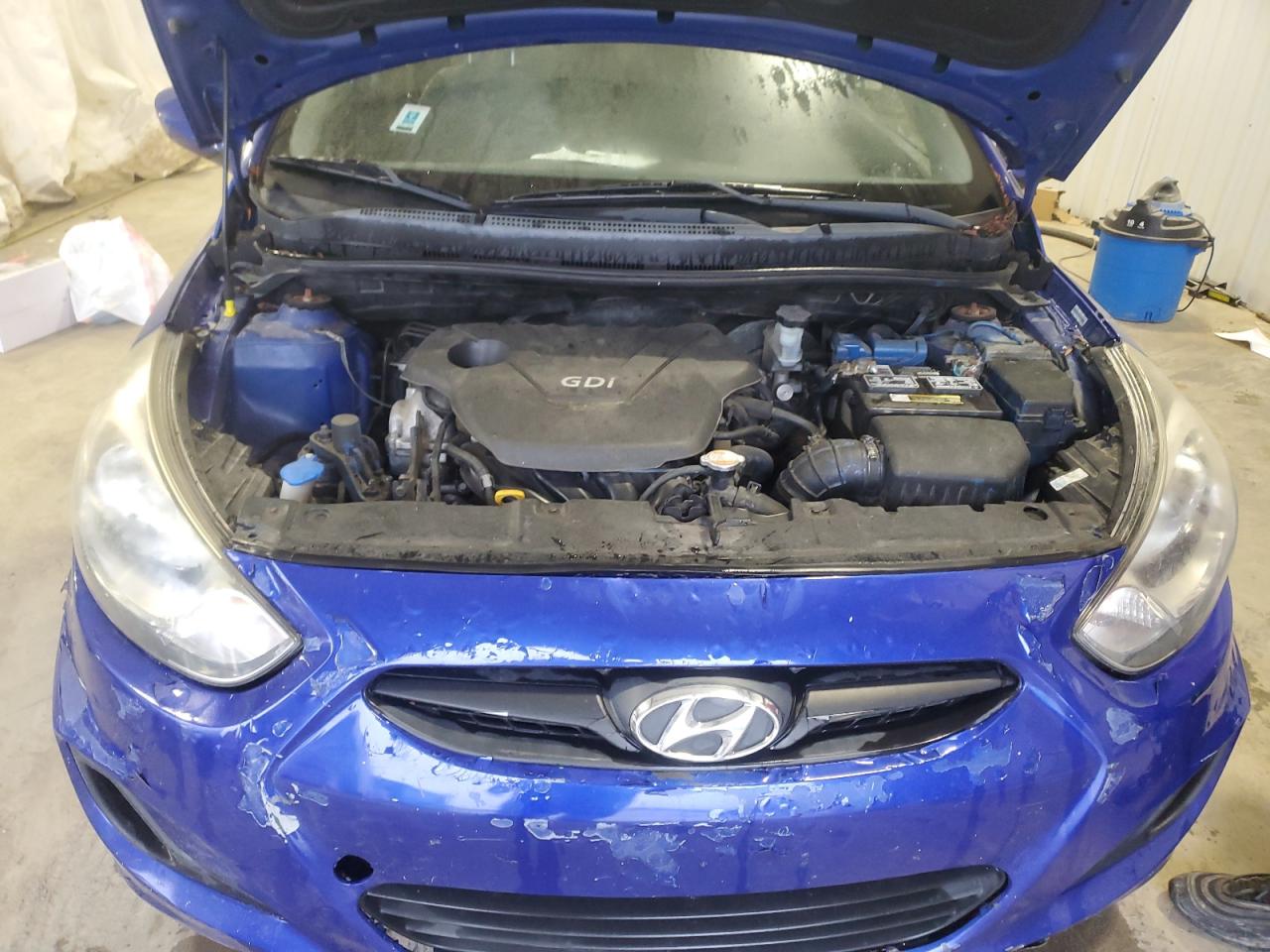 Lot #3025868498 2012 HYUNDAI ACCENT GLS