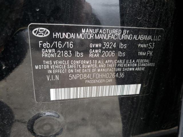 2017 HYUNDAI ELANTRA SE - 5NPD84LF0HH026436