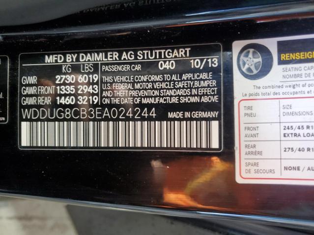 VIN WDDUG8CB3EA024244 2014 MERCEDES-BENZ S-CLASS no.13