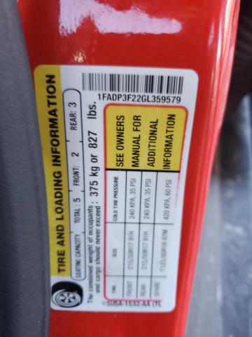 2016 FORD FOCUS SE - 1FADP3F22GL359579