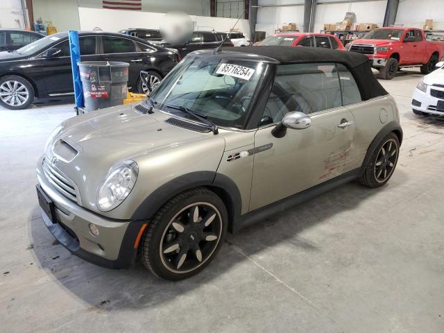 MINI COOPER S 2008 cream  gas WMWRH335X8TL96812 photo #1