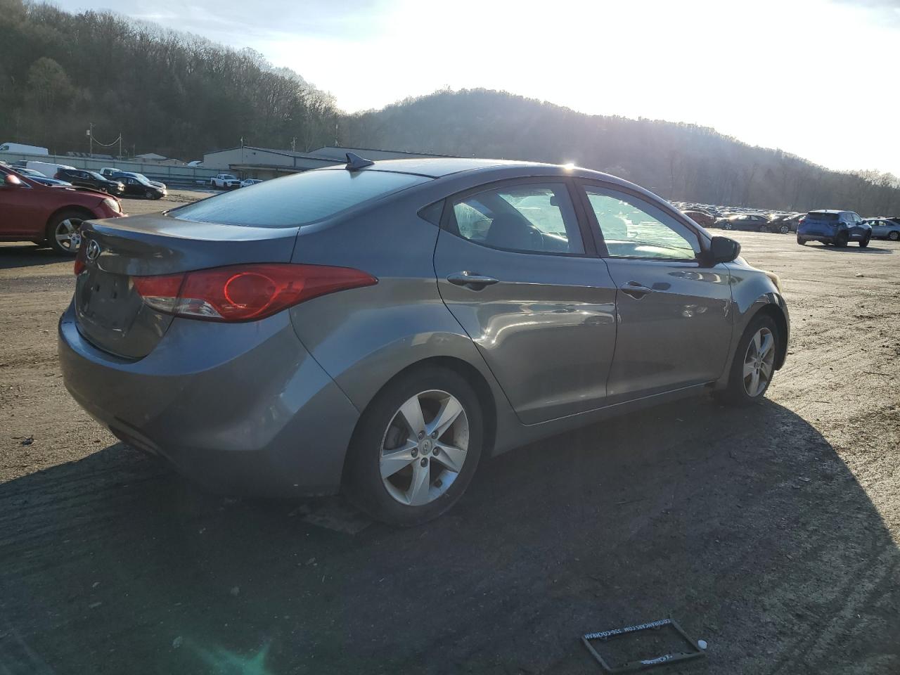 Lot #3027009802 2013 HYUNDAI ELANTRA GL