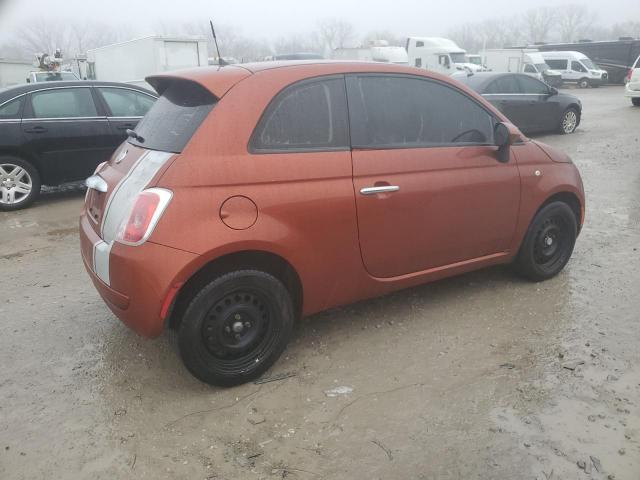 FIAT 500 POP 2013 orange hatchbac gas 3C3CFFAR9DT660076 photo #4