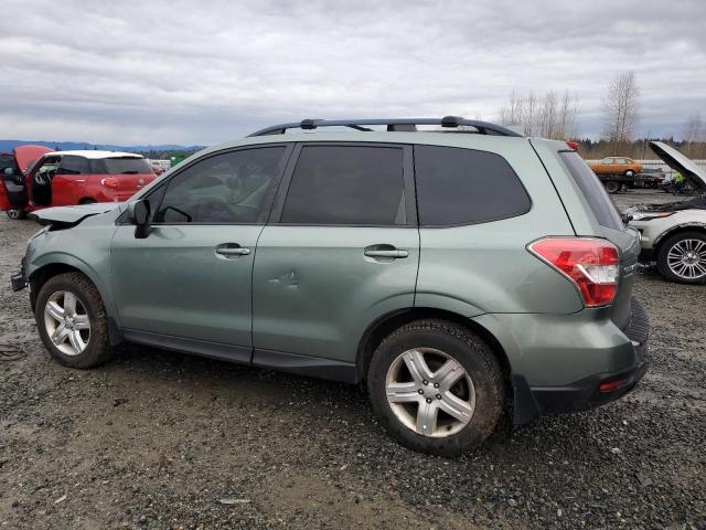 SUBARU FORESTER 2 2016 green  gas JF2SJAFC7GH416069 photo #3