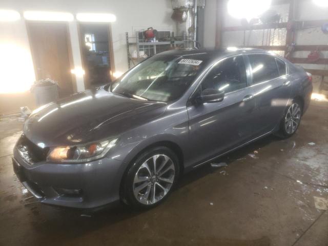 HONDA ACCORD SPO 2015 charcoal  gas 1HGCR2F50FA090739 photo #1