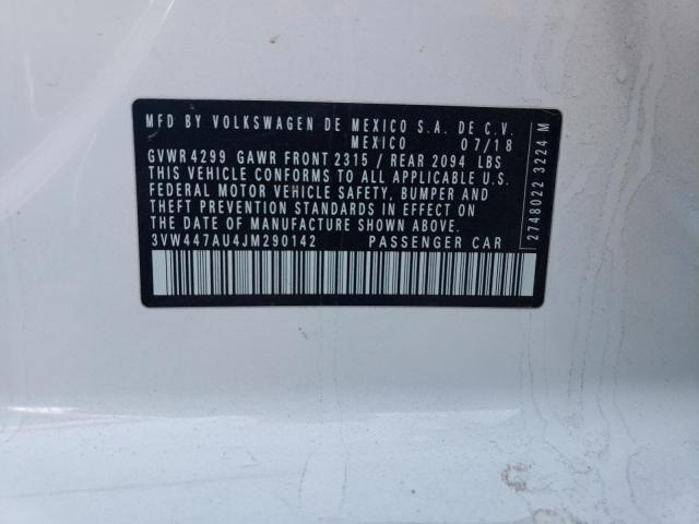2018 VOLKSWAGEN GTI S/SE - 3VW447AU4JM290142