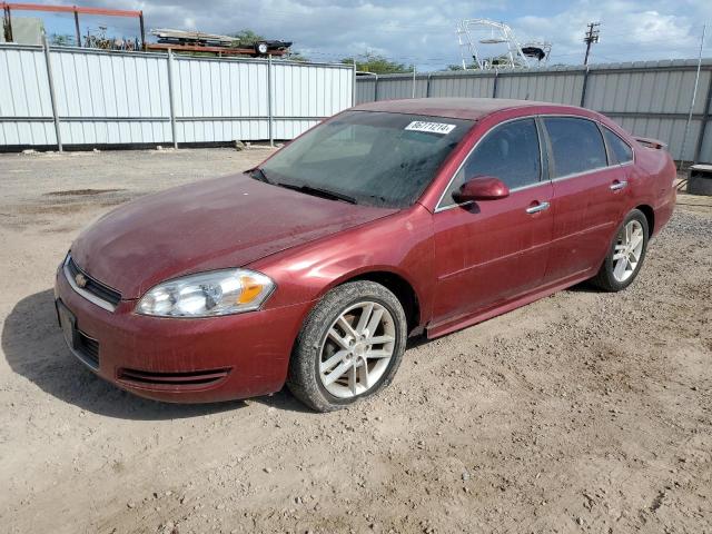 CHEVROLET IMPALA LTZ 2010 red  Flexible Fuel 2G1WC5EM6A1137730 photo #1