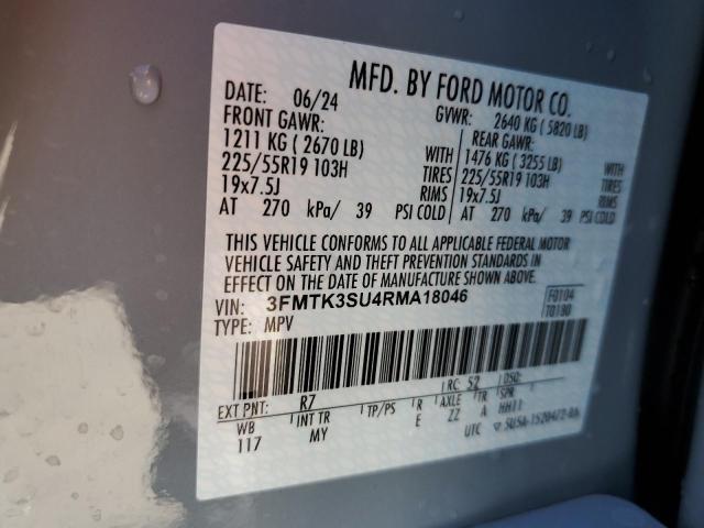 2024 FORD MUSTANG MA - 3FMTK3SU4RMA18046