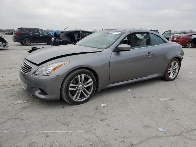 INFINITI G37 BASE 2009 gray  gas JNKCV66E39M720479 photo #1