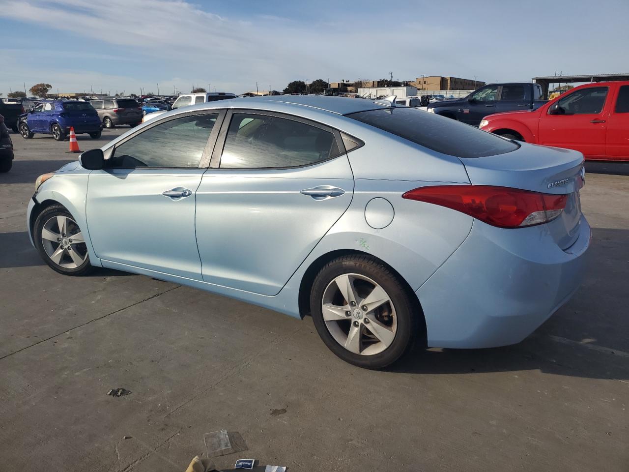 Lot #3027204308 2011 HYUNDAI ELANTRA GL