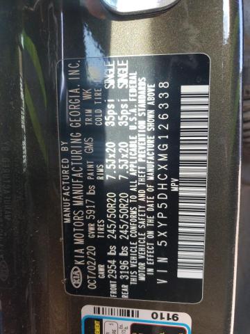2021 KIA TELLURIDE - 5XYP5DHCXMG126338