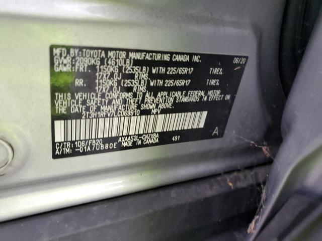 2020 TOYOTA RAV4 LE - 2T3H1RFV7LC069910