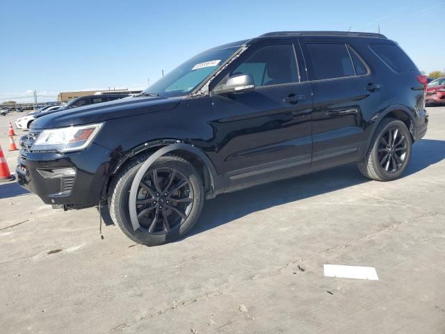 FORD EXPLORER X 2018 black  gas 1FM5K7D87JGA54957 photo #1