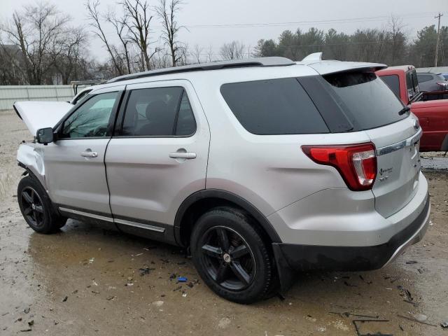 FORD EXPLORER X 2017 silver  gas 1FM5K8D87HGD99468 photo #3