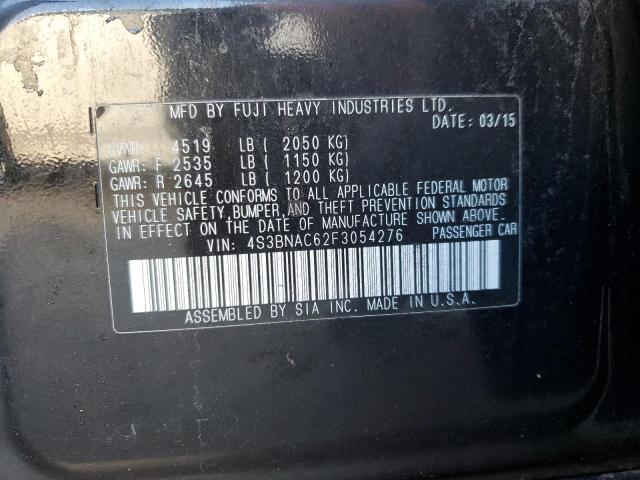 2015 SUBARU LEGACY 2.5 - 4S3BNAC62F3054276