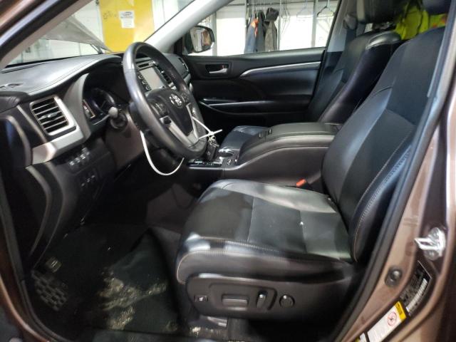 2017 TOYOTA HIGHLANDER - 5TDDZRFHXHS453463