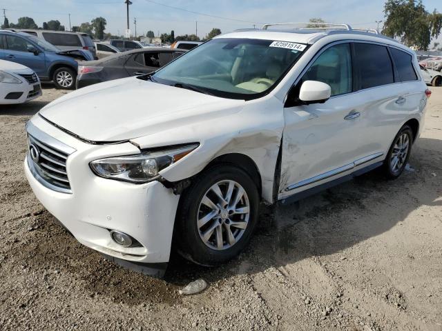 INFINITI QX60 2014 white 4dr spor gas 5N1AL0MM2EC554568 photo #1