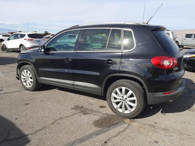 VOLKSWAGEN TIGUAN S 2011 black  gas WVGAV7AX1BW548000 photo #3