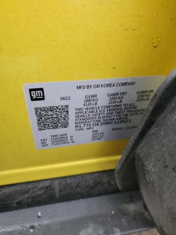 2024 CHEVROLET TRAX 1RS - KL77LGE20RC118521