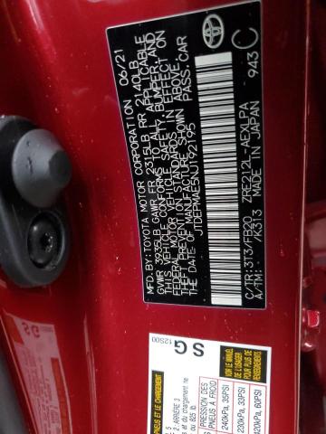 2022 TOYOTA COROLLA LE - JTDEPMAE5NJ192195