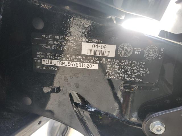 2006 HARLEY-DAVIDSON FLHRI 1HD1FBW156Y691520