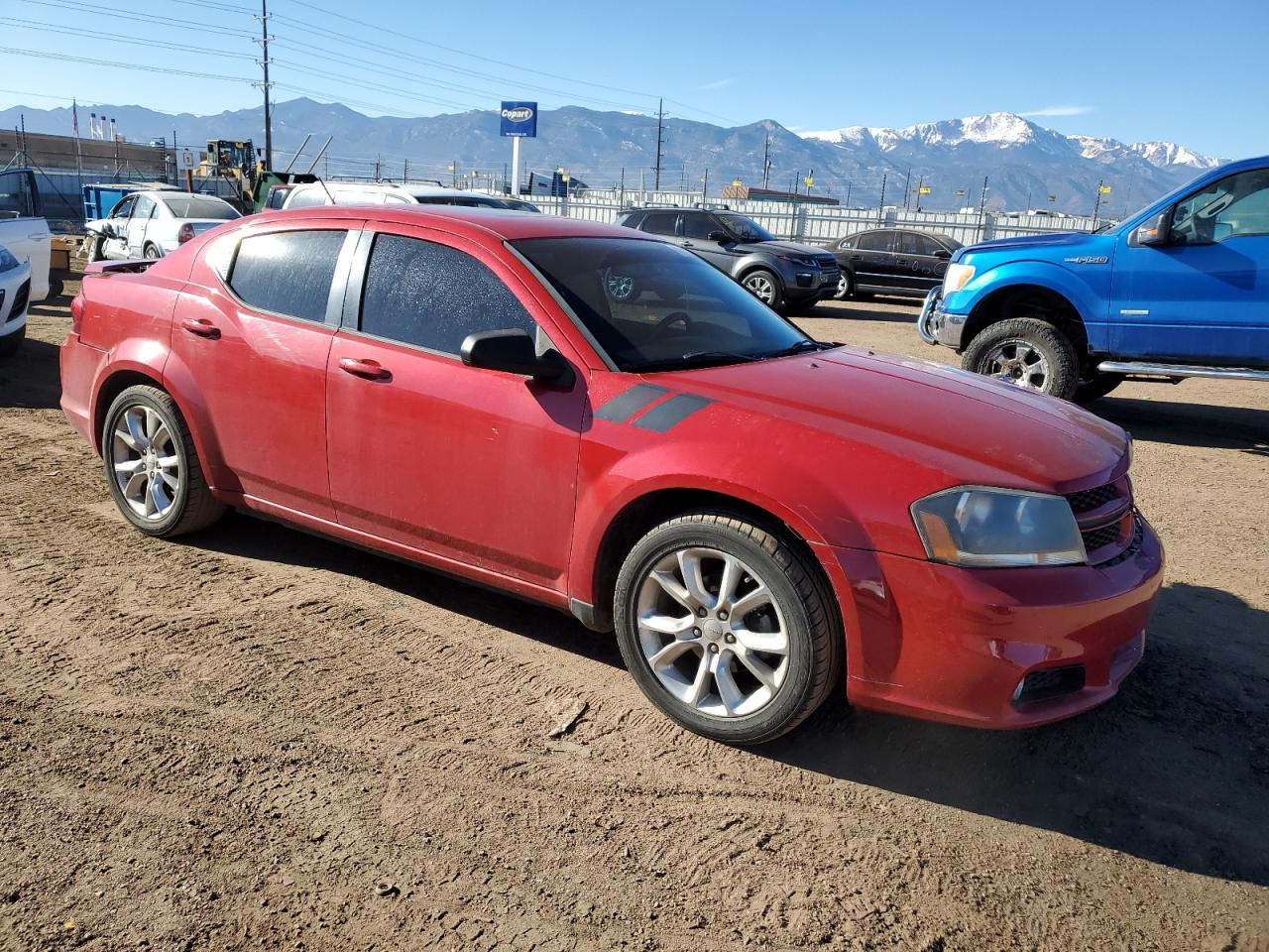 Lot #3024241807 2014 DODGE AVENGER R/