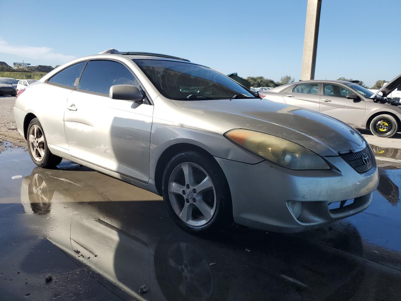 Lot #3027054820 2004 TOYOTA CAMRY SOLA