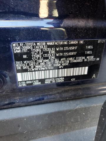 2021 TOYOTA RAV4 XLE - 2T3W1RFV2MW161840
