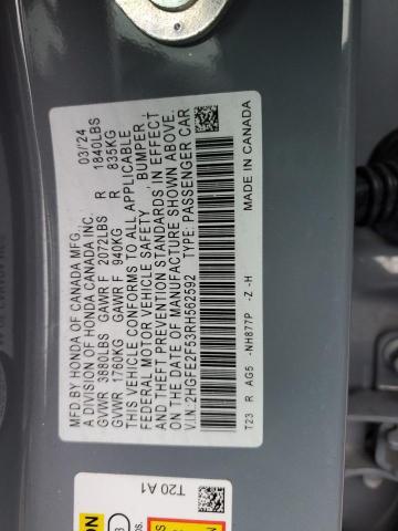 2024 HONDA CIVIC SPOR - 2HGFE2F53RH562592