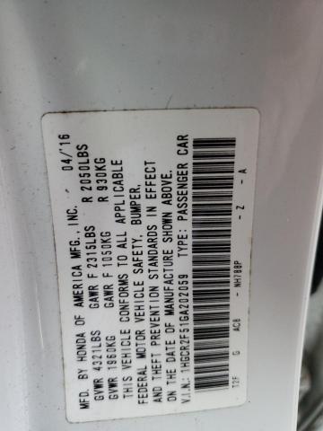 2016 HONDA ACCORD SPO - 1HGCR2F51GA202059