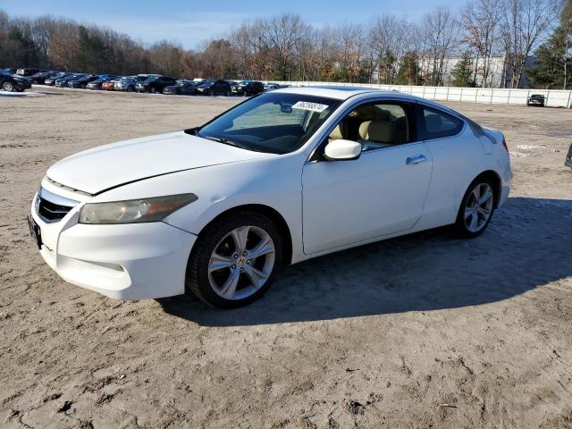 HONDA ACCORD EXL 2011 white  gas 1HGCS2A84BA002095 photo #1