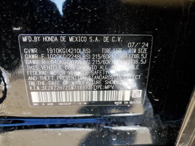 2025 HONDA HR-V EXL - 3CZRZ2H72SM718993