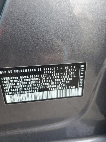 2017 VOLKSWAGEN JETTA SEL - 3VWL17AJ8HM409394