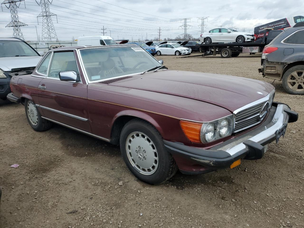 Lot #3040952422 1988 MERCEDES-BENZ 560 SL